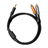 3.5mm naar Dual RCA Cable 1.2m