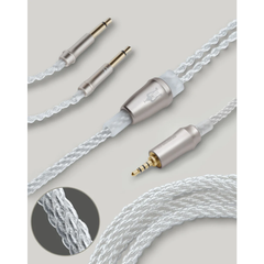 Câbles de mise à niveau plaqués argent de la série 99, 1,2 m (2,5 mm) - Outlet