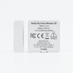 Plug & Play - Blu ZB Door Window White - contact de porte et de fenêtre - Bluetooth - Zigbee - pile - blanc