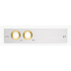 Dual 4.4mm Faceplate