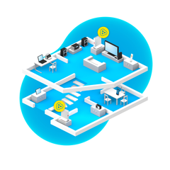 FRITZ!Mesh Wi-Fi Set 4200 (Duopack)