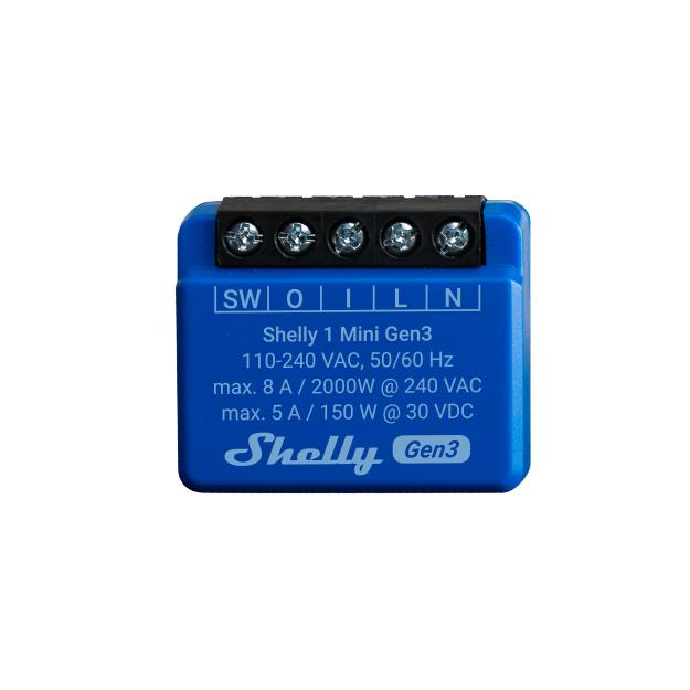 1 Mini Gen. 3 - Relais - max 8A - 1 Kanaal - WLAN - BT