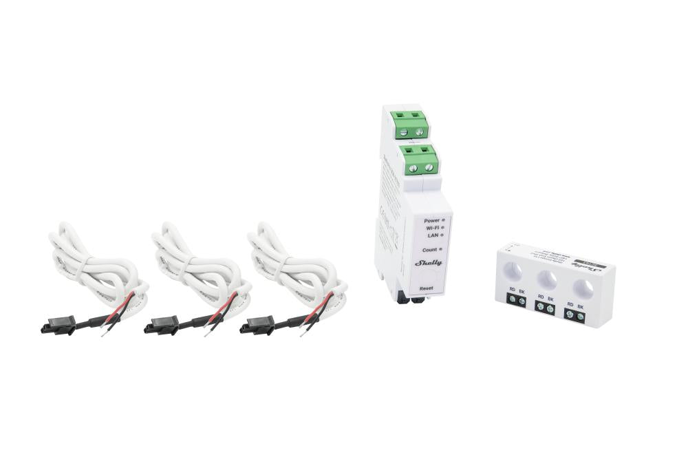Pro 3EM-3CT63 - Energiemeter - incl. CT - Meetfunctie - WLAN - LAN - BT