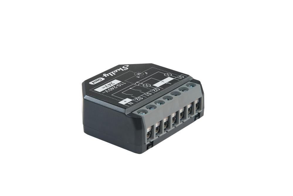 2PM Gen4 - Relais - max 16A - 2 Kanalen - Meetfunctie - WLAN - Matter - Zigbee - Bluetooth