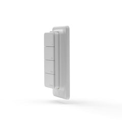 Plug & Play - Blu RC Button 4 - Afstandsbediening met magneetsteun - 4 richtingen - 16 acties - Wit
