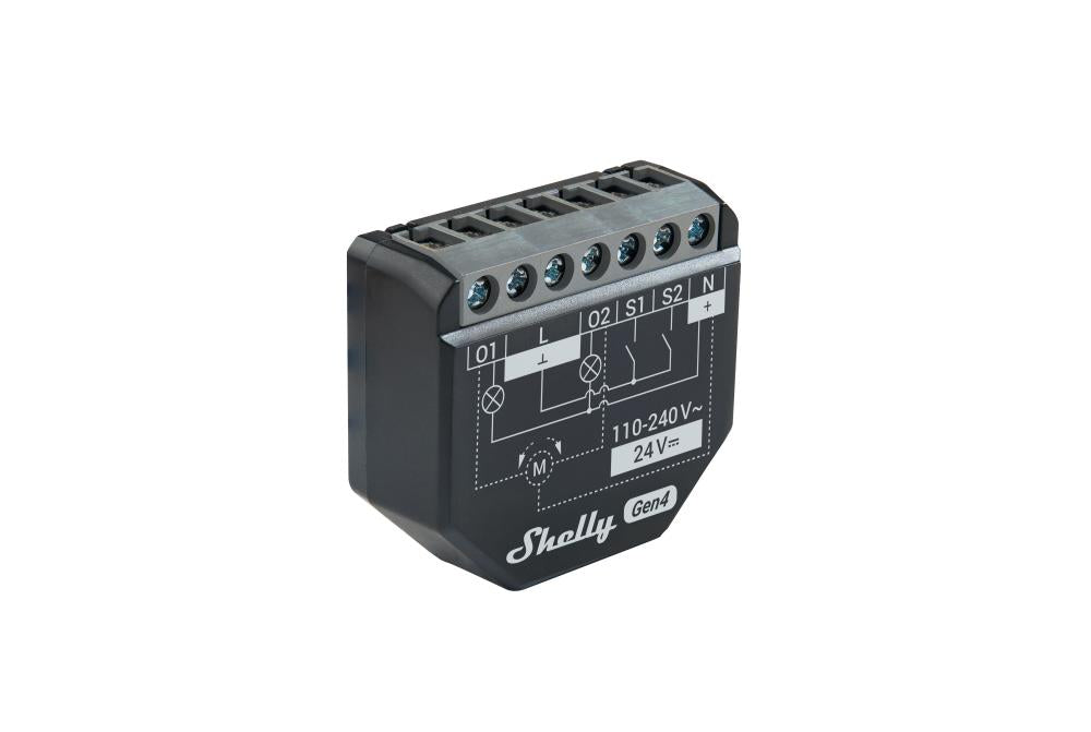 2PM Gen4 - Relais - max 16A - 2 Kanalen - Meetfunctie - WLAN - Matter - Zigbee - Bluetooth