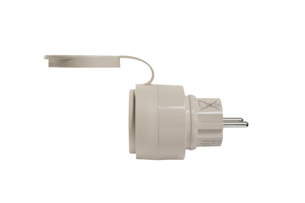 Plug & Play Outdoor Plug S Gen3 - Tussenstekker voor buiten - 12A - Meetfunctie - WLAN - Matter - BT