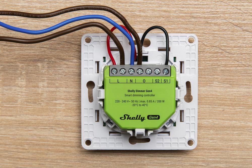 Dimmer Gen4 - Relais - LED Lichtcontroller - Meetfunctie - WLAN - Zigbee - Matter - BT