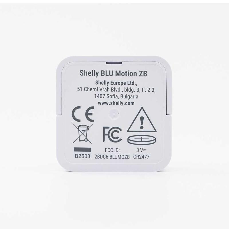 Plug & Play - Blu ZB Motion - Bewegingssensor - Bluetooth - Batterij